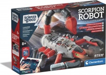 Clementoni 19242 Scienza e Gioco Scorpion Robot Costruzioni Robot Scientifico 8+
