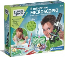 Clementoni 19347 Scienza e Gioco Il Mio Primo Microscopio Laboratorio Microscopio 8+