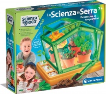 Clementoni 19365 La Scienza in Serra Scienza Lab Creativo Kit Piante Coltivare 7+