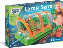 Clementoni 19393 La Mia Serra Scienza Lab Gioco Creativo Kit Piante da Coltivare 7+