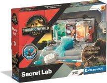 Clementoni 19435 Jurassic World Secret Lab Gioco Educativo per Bambini da 8+ anni
