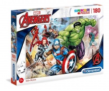 Clementoni 29295 The Avengers Puzzle 180 Pezzi per Bambini da 7+ Anni