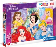 Clementoni 29311 Disney Princess Puzzle 180 Pezzi per Bambina da 7+ Anni