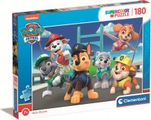 Clementoni 29780 Paw Patrol Supercolor Puzzle 180 Pezzi Cartoni Animati per Bambini 7+