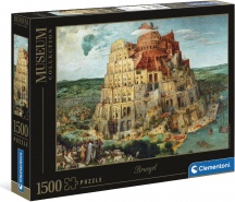 Clementoni 31691 Bruegel The Tower of Babel Museum Collection Puzzle 1500 Pezzi 10+