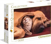 Clementoni 35020 Fototeca Puppies Collection Puzzle 500 Pezzi per Bambini da 14+ Anni