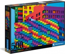 Clementoni 35094 Squares Colorboom Collection Puzzle 500 Pezzi per Bambini da 10+ Anni