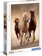 Clementoni 39168 Running Horses Puzzle 1000 Pezzi per Bambini da 14+ Anni