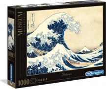 Clementoni 39378 La Grande Onda di Hokusa Museum Collection Puzzle 1000 Pezzi 14+
