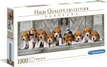 Clementoni 39435 Beagles Panorama Puzzle 1000 Pezzi per Bambini da 14+ Anni