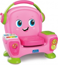 Clementoni 17755 Canta Suona e Balla Pink Poltroncina Interattiva e Multiattivit� 1+