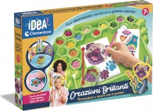 Clementoni C85NI0 Creazioni Brillanti Laboratorio Gemme Gioco Creativo per Bambini 7+