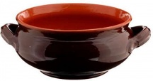 Coli PR21-24 Umidiera in Terracotta 2 Manici cm 24 Utilizzabile in Forno Bruna