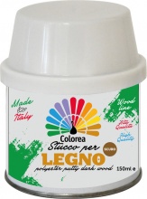 Colorea 9006652 Stucco Per Legno Colorea Ml 150 Scuro