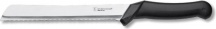 Coltellerie Inox Bonomi BV90810 Coltello pane CASA Nero e Cromo
