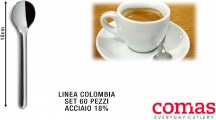 Comas & Partners M6343 Cucchiaino Moka confezione 60 pezzi Colombia 18%
