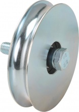 Combi Arialdo ARU040010ZB Ruote per Cancello G Tonda 20 con mm 120 Pz 4
