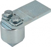 Combi Arialdo 5559d5605 Cardine a Saldare 345 Zincato + Cuscinetto a Rulli mm 68