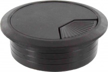 Comferut 71241 Bocchetta Passacavi � mm 60 Plastificate Nera Pezzi 20