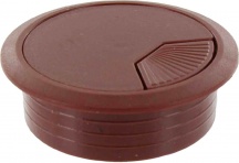 Comferut 71242 Bocchetta Passacavi � mm 60 Plastificate Marrone Pezzi 20