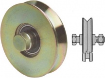 Comunello 11501020001 Ruota Cancelli Gola V 80 300 Fc