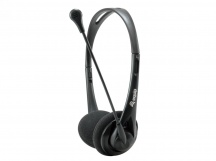 Conceptronic 245302 Cuffie con filo, Microfono, Colore Nero