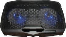 Conceptronic 39543 THANA07B base di raffreddamento per notebook 43,2 cm 17" Nero