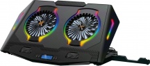 Conceptronic 39587 THYIA02B base di raffreddamento per notebook 43,2 cm 17" Nero