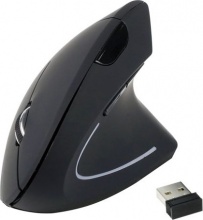 Equip 84866 Mouse Verticale Wireless Ottico 1600 DPI 6 Tasti Nero