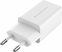 Conceptronic ALTHEA06W Caricabatterie per Dispositivi Mobili Bianco Interno