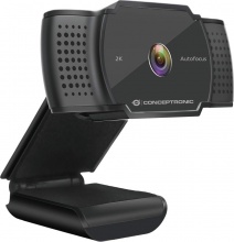 Conceptronic AMDIS02B Webcam  5 MP 2592 x 1944 Pixel USB 2.0 Nero
