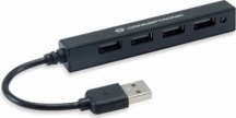 Conceptronic HUBBIES05B HUB USB 2.0 4 Porte 480 Mbits Nero