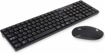 Conceptronic ORAZIO01IT Tastiera Standard RF Wireless QWERTY Nero Mouse incluso