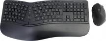 Conceptronic ORAZIO02IT Kit Tastiera e Mouse RF Wireless QWERTY Italiano Nero