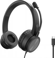 Conceptronic Polona05BC Cuffie Cablate Over-ear Cancellazione del Rumore Nero
