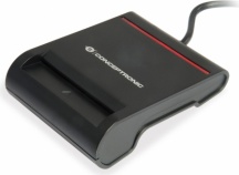 Conceptronic SCR01B Lettore di Schede Smart ID USB 2.0