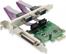 Conceptronic SPC01G Scheda PCI Express Card 1-Port Par &2-Port Serial 110013107