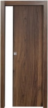 Contract KA02I2SA0N10DC001NQV Porta Scorrevole 210x60 cm Reversibile Noce Quercia Verticale Microtec
