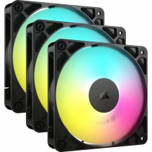 Corsair CO-9050181-WW Ventola Case PC 12 cm Nero 3 pz  RS120 ARGB
