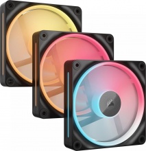 Corsair CO-9051050-WW Ventola di Raffreddamento per PC 12 cm Nero 3 Pz iCUE LINK LX120-R RGB