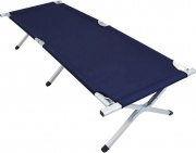 VivaGarden BC807845 Brandina Pieghevole Campeggio AlluminioTextilene 190x64x42 cm Blu