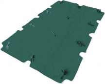 VivaGarden CU805738 Telo Copertura per Dondolo da Giardino 200x112x1 cm Verde