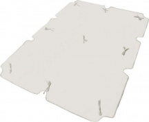 VivaGarden CU805740 Telo Copertura per Dondolo da Giardino 165x112x1 cm Bianco