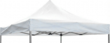 VivaGarden GA802034 Copertura Gazebo 3x4,5 mt Top in Poliestere Bianco Professional
