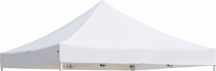 VivaGarden GA802063-IVRY Copertura Gazebo 3x4,5 mt Top in Poliestere Bianco Lilla