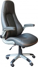 DecHome HF807170 Poltrona Da Gaming Halo in Poliuretano Cm 68x67x117-123 h Grigio