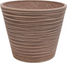VivaGarden VA801015-TAUP Vaso Piccolo Camelia in Fibra sintetica cm � 31x25,4 Taupe