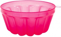 Cosmoplast 224 Stampo per Dolci Budino in Polipropilene Set 6 Pezzi 7 cm colore Rosa