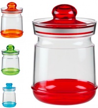 Cosmoplast 30 Barattolo Alimenti 6x10 cm 125 cc trasparente colori assortiti