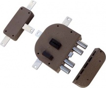 CR Serrature Plus Serratura Legno Applicare 2350  Dm M4 Quint+Scr E.mm 60 Dx